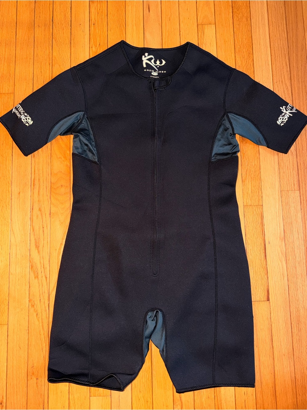 NWOT men’s Kutting Weight 3XL one piece sweat suit sauna suit neoprene zip up
